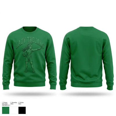 Lady Trojans Crew Neck Sweatshirt - 2