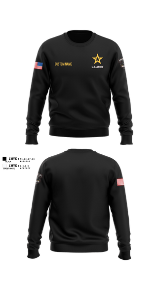 Crew Neck Sweatshirt, SAC SOUTH, Army, Teamtime, Team time, sublimation, custom sports apparel, team uniforms, spirit wear, spiritwear, sports uniforms, custom shirts, team store, custom team store, fundraiser sports, apparel fundraiser