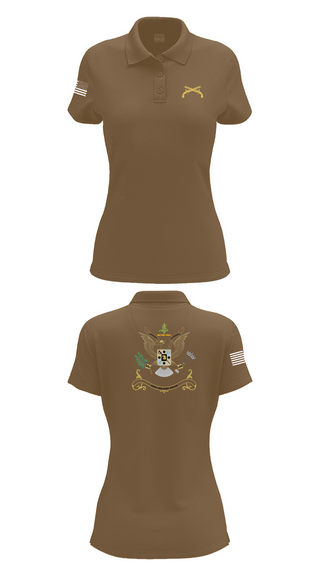 Womens Short Sleeve Performance Polo, 402nd Military Police Battalion, , Teamtime, Team time, sublimation, custom sports apparel, team uniforms, spirit wear, spiritwear, sports uniforms, custom shirts, team store, custom team store, fundraiser sports, apparel fundraiser