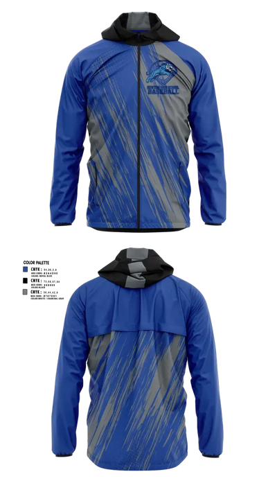 Newton High School Baseball 32855981 Windbreaker - 3