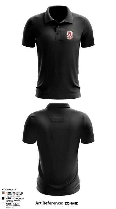 HSC 130th MEB 16353532 Short Sleeve Performance Polo - 107