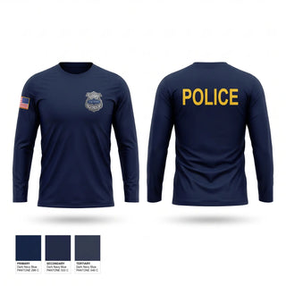 Long Sleeve Performance Shirt, Minnesota State Patrol, Police, Teamtime, Team time, sublimation, custom sports apparel, team uniforms, spirit wear, spiritwear, sports uniforms, custom shirts, team store, custom team store, fundraiser sports, apparel fundraiser