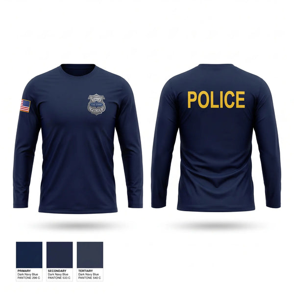 Long Sleeve Performance Shirt, Minnesota State Patrol, Police, Teamtime, Team time, sublimation, custom sports apparel, team uniforms, spirit wear, spiritwear, sports uniforms, custom shirts, team store, custom team store, fundraiser sports, apparel fundraiser