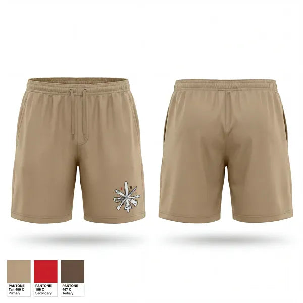 Athletic Shorts With Pockets, 1st Platoon / B CO / 2-5 CAV, Army, Teamtime, Team time, sublimation, custom sports apparel, team uniforms, spirit wear, spiritwear, sports uniforms, custom shirts, team store, custom team store, fundraiser sports, apparel fundraiser