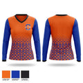Columbus High School Wrestling 82810722 Women's Long Sleeve V-neck Shirt - 1