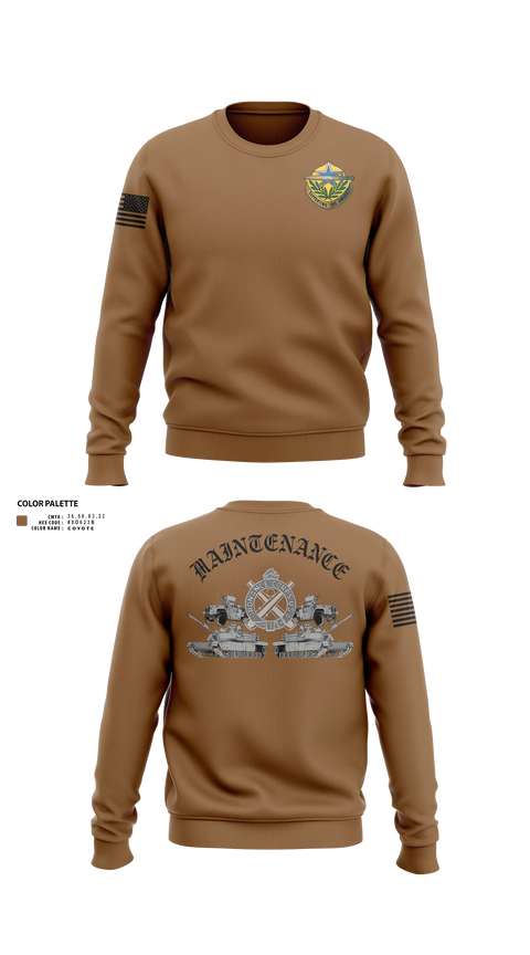 Crew Neck Sweatshirt, 548th DSSB C co, Army, Teamtime, Team time, sublimation, custom sports apparel, team uniforms, spirit wear, spiritwear, sports uniforms, custom shirts, team store, custom team store, fundraiser sports, apparel fundraiser