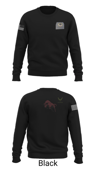 Crew Neck Sweatshirt, 189th Civil Engineering, Air Force, Teamtime, Team time, sublimation, custom sports apparel, team uniforms, spirit wear, spiritwear, sports uniforms, custom shirts, team store, custom team store, fundraiser sports, apparel fundraiser