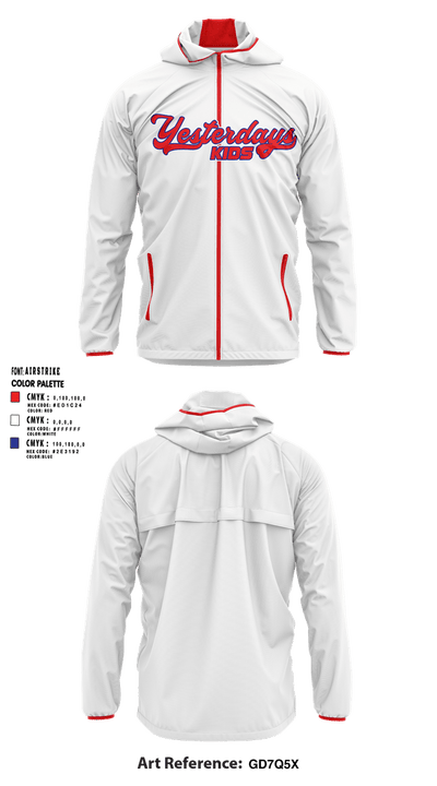 Yesterdays kids 15443486 Windbreaker - 1