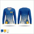 Spartan Seniors 5425800 Women's Long Sleeve V-neck Shirt - 1