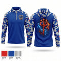 BURLINGTON BLUE DEVILS FOOTBALL CLUB 32226771 Quarter Zip Jacket - 1