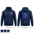 Hawk Springs Fire and Rescue 89849789 Hoodie - 1