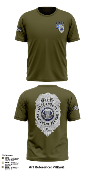 Short Sleeve Performance Shirt, METRO SOUTH PROTECTIVE SERVICE, , Teamtime, Team time, sublimation, custom sports apparel, team uniforms, spirit wear, spiritwear, sports uniforms, custom shirts, team store, custom team store, fundraiser sports, apparel fundraiser
