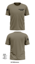 Alpha Company, 129 DSSB 75505821 Short Sleeve Performance Shirt - 102