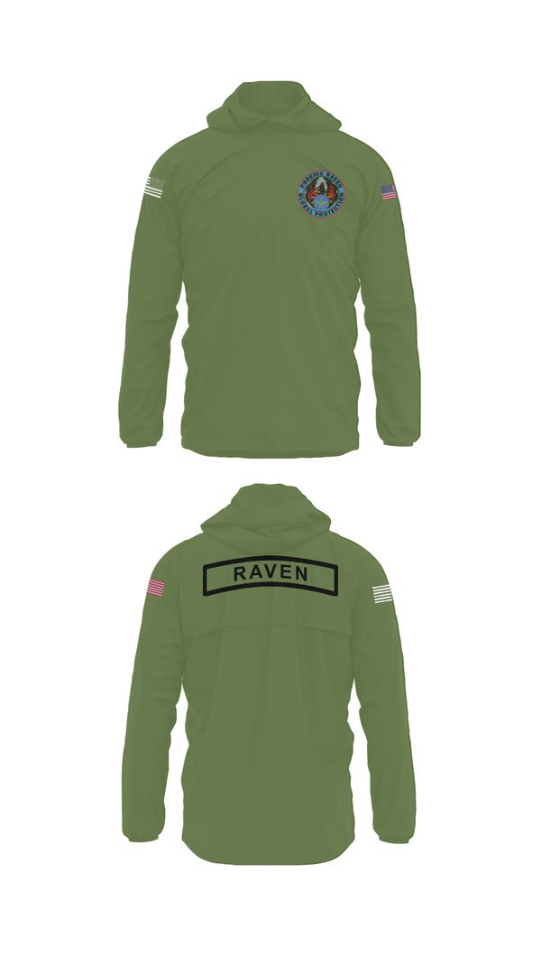 Windbreaker, Phoenix Raven Instrutor, , Teamtime, Team time, sublimation, custom sports apparel, team uniforms, spirit wear, spiritwear, sports uniforms, custom shirts, team store, custom team store, fundraiser sports, apparel fundraiser