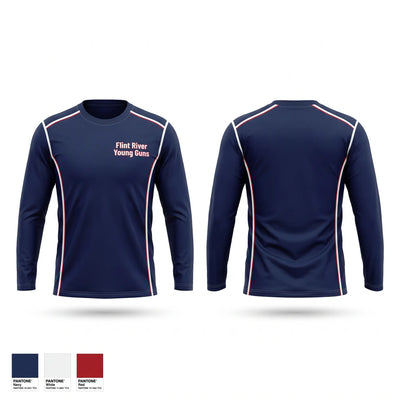 Flint River Young Guns Long Sleeve Performance Shirt - 1