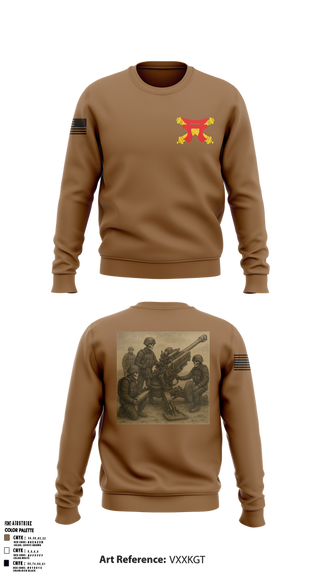 Crew Neck Sweatshirt, Crusader Battery, , Teamtime, Team time, sublimation, custom sports apparel, team uniforms, spirit wear, spiritwear, sports uniforms, custom shirts, team store, custom team store, fundraiser sports, apparel fundraiser