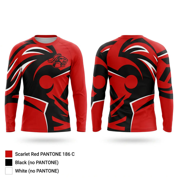 Long Sleeve Performance Shirt, North Andover High School Football, , Teamtime, Team time, sublimation, custom sports apparel, team uniforms, spirit wear, spiritwear, sports uniforms, custom shirts, team store, custom team store, fundraiser sports, apparel fundraiser
