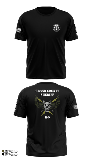 Old School Cotton Feel Shirt, GCSO K9, Police, Teamtime, Team time, sublimation, custom sports apparel, team uniforms, spirit wear, spiritwear, sports uniforms, custom shirts, team store, custom team store, fundraiser sports, apparel fundraiser