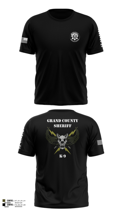 GCSO K9 Old School Cotton Feel Shirt - 100