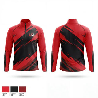 Quarter Zip Jacket, Downriver Venom, Softball, Teamtime, Team time, sublimation, custom sports apparel, team uniforms, spirit wear, spiritwear, sports uniforms, custom shirts, team store, custom team store, fundraiser sports, apparel fundraiser
