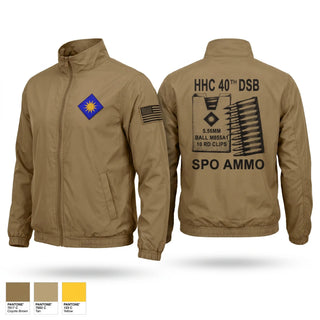 Windbreaker, HHC 40TH DSB, National Guard, Teamtime, Team time, sublimation, custom sports apparel, team uniforms, spirit wear, spiritwear, sports uniforms, custom shirts, team store, custom team store, fundraiser sports, apparel fundraiser