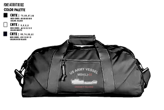 Duffle Bag, MSV, Army, Teamtime, Team time, sublimation, custom sports apparel, team uniforms, spirit wear, spiritwear, sports uniforms, custom shirts, team store, custom team store, fundraiser sports, apparel fundraiser