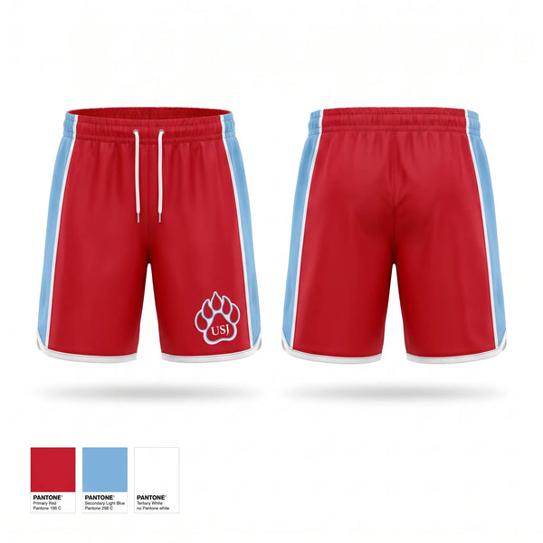 Athletic Shorts With Pockets, USJ Bruins, Spirit Store, Teamtime, Team time, sublimation, custom sports apparel, team uniforms, spirit wear, spiritwear, sports uniforms, custom shirts, team store, custom team store, fundraiser sports, apparel fundraiser