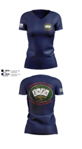 Sarasota county fire dept sta 1 71635727 Women's Short Sleeve V-neck Shirt - 1
