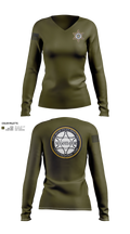 CRT 50560807 Women's Long Sleeve V-neck Shirt - 30