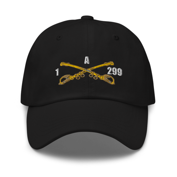 A Troop, 1st squadron-299th Calvary Regiment 70291790 Classic Dad Hat | Yupoong 6245CM
