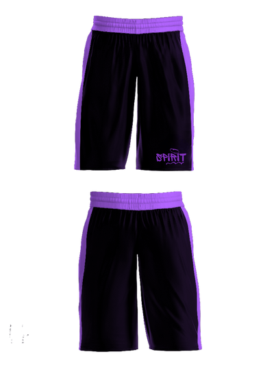 Spirit 10615712 Mens Basketball Shorts - 2