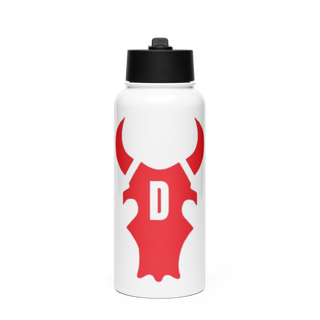 D Co 1-133 IN Stainless Steel Water Bottle with a Straw Lid