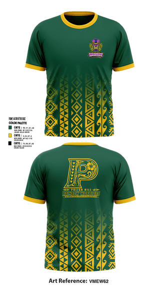 Soft Poly Tee Cotton Like Feel, Polish Hill Rainbow Warriors, , Teamtime, Team time, sublimation, custom sports apparel, team uniforms, spirit wear, spiritwear, sports uniforms, custom shirts, team store, custom team store, fundraiser sports, apparel fundraiser