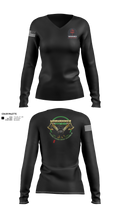 Warhammer Fitness 76156026 Women's Long Sleeve V-neck Shirt - 21