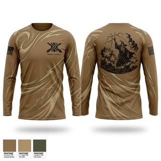 Long Sleeve Performance Shirt, Thunder, Army, Teamtime, Team time, sublimation, custom sports apparel, team uniforms, spirit wear, spiritwear, sports uniforms, custom shirts, team store, custom team store, fundraiser sports, apparel fundraiser
