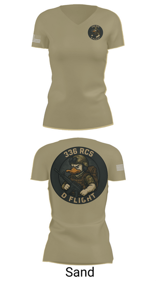 Womens Short Sleeve Vneck Shirt, 336 RCS D Flight, , Teamtime, Team time, sublimation, custom sports apparel, team uniforms, spirit wear, spiritwear, sports uniforms, custom shirts, team store, custom team store, fundraiser sports, apparel fundraiser