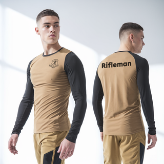 Long Sleeve Performance Shirt, Pershing Rifles, Army, Teamtime, Team time, sublimation, custom sports apparel, team uniforms, spirit wear, spiritwear, sports uniforms, custom shirts, team store, custom team store, fundraiser sports, apparel fundraiser
