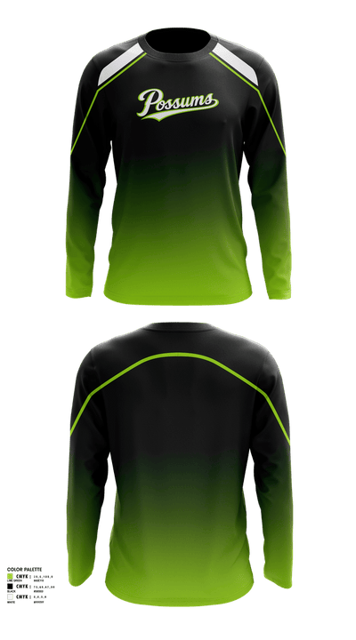 Possums 95989778 Long Sleeve Performance Shirt 2