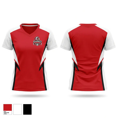 Warriors Women's Short Sleeve V-neck Shirt - 1