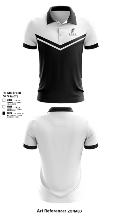 Deborah's School of Dance 51031298 Short Sleeve Performance Polo - 1