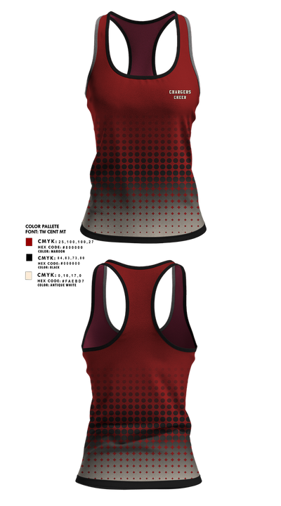 Chargers 40396337 Tank Top - 2