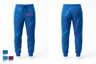 Sweatpants, Lake, Cross Country, Teamtime, Team time, sublimation, custom sports apparel, team uniforms, spirit wear, spiritwear, sports uniforms, custom shirts, team store, custom team store, fundraiser sports, apparel fundraiser
