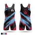 Owyhee Braves 73946011 Wrestling Singlet - 1
