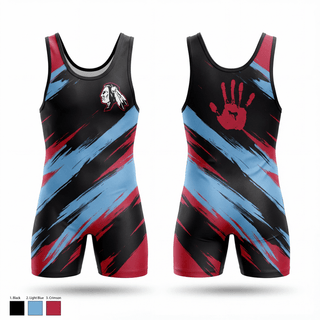 Wrestling Singlet, Owyhee Braves, Wrestling, Teamtime, Team time, sublimation, custom sports apparel, team uniforms, spirit wear, spiritwear, sports uniforms, custom shirts, team store, custom team store, fundraiser sports, apparel fundraiser