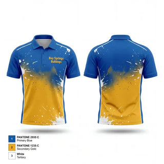 Short Sleeve Performance Polo, Bay Springs Bulldogs, Baseball, Teamtime, Team time, sublimation, custom sports apparel, team uniforms, spirit wear, spiritwear, sports uniforms, custom shirts, team store, custom team store, fundraiser sports, apparel fundraiser