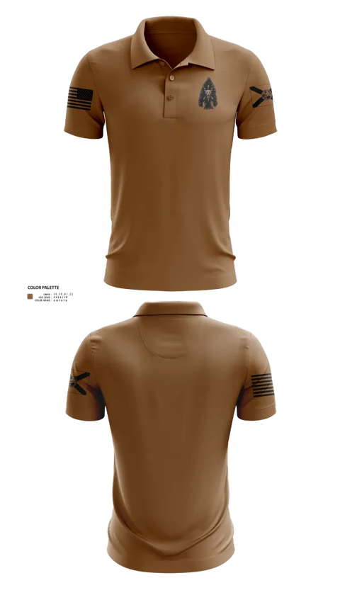 Short Sleeve Performance Polo, FLB, Army, Teamtime, Team time, sublimation, custom sports apparel, team uniforms, spirit wear, spiritwear, sports uniforms, custom shirts, team store, custom team store, fundraiser sports, apparel fundraiser