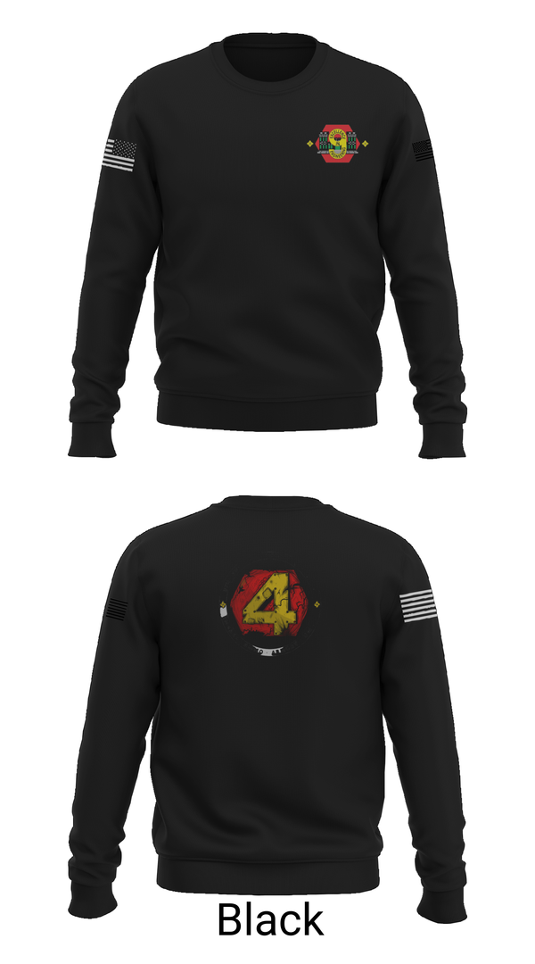Crew Neck Sweatshirt, 9th Engineer Support Battalion, Marines, Teamtime, Team time, sublimation, custom sports apparel, team uniforms, spirit wear, spiritwear, sports uniforms, custom shirts, team store, custom team store, fundraiser sports, apparel fundraiser