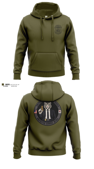 Hoodie, USFK PSD, Army, Teamtime, Team time, sublimation, custom sports apparel, team uniforms, spirit wear, spiritwear, sports uniforms, custom shirts, team store, custom team store, fundraiser sports, apparel fundraiser