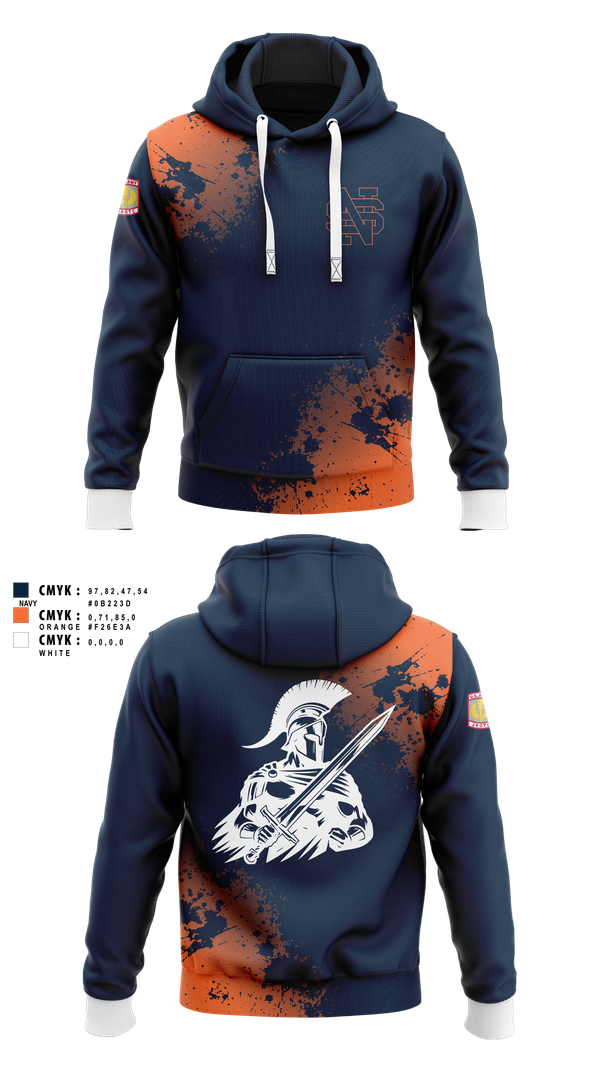 Hoodie, Spartans, Cross Country, Teamtime, Team time, sublimation, custom sports apparel, team uniforms, spirit wear, spiritwear, sports uniforms, custom shirts, team store, custom team store, fundraiser sports, apparel fundraiser