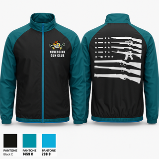 Windbreaker, Neversink Gun Club, Spirit Store, Teamtime, Team time, sublimation, custom sports apparel, team uniforms, spirit wear, spiritwear, sports uniforms, custom shirts, team store, custom team store, fundraiser sports, apparel fundraiser